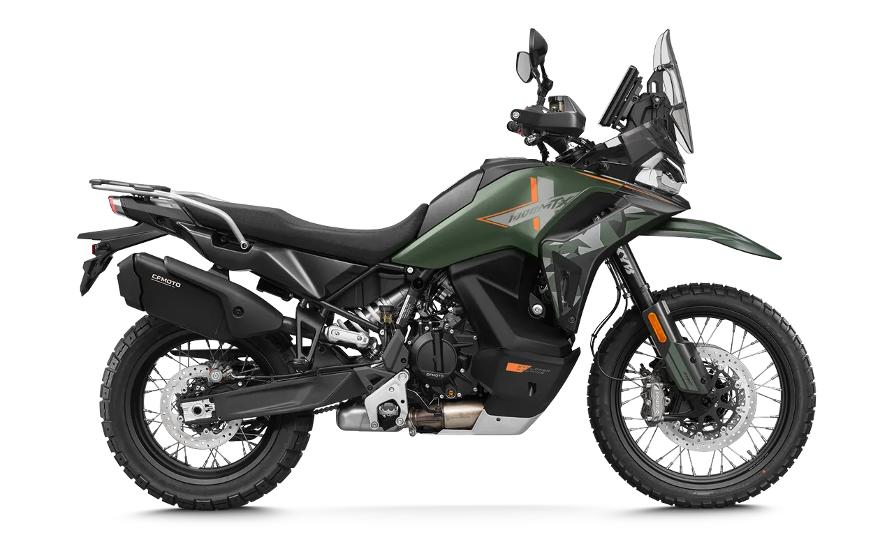 CFMOTO 1000MT-X, coloris Vert Tactique