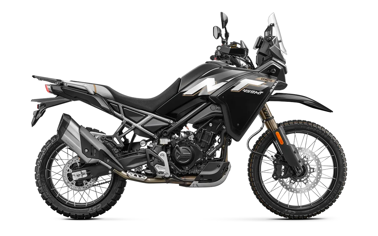 CFMOTO 450MT, coloris Noir Nébula