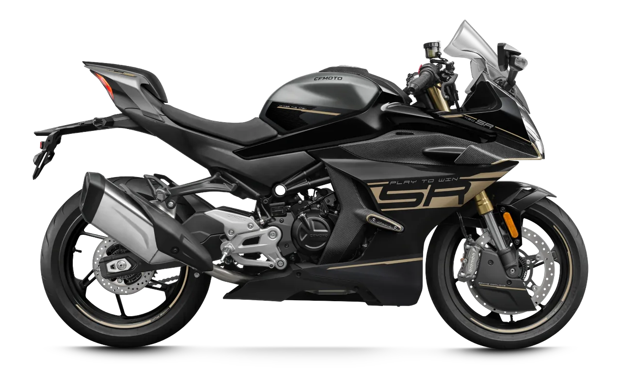 CFMOTO 450SR, coloris Noir Nébula