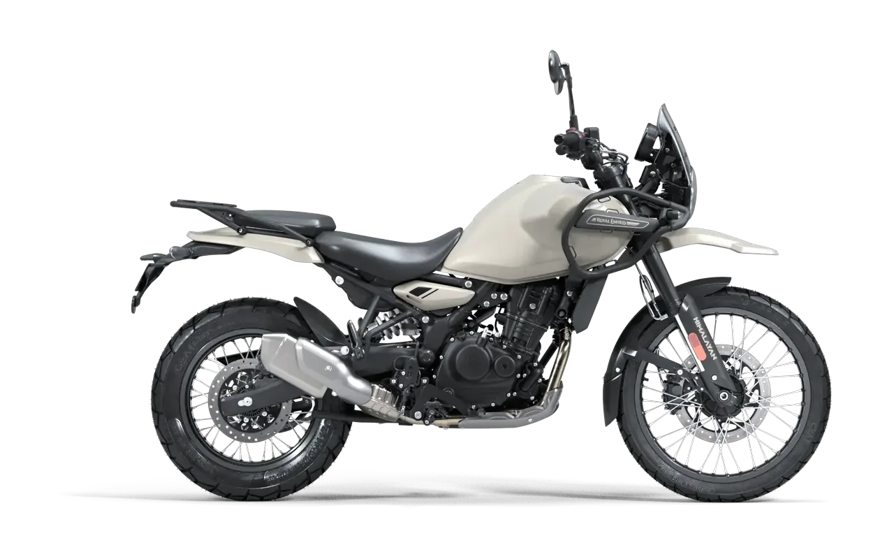 Royal Enfield Himalayan 450, coloris Kaza Brown