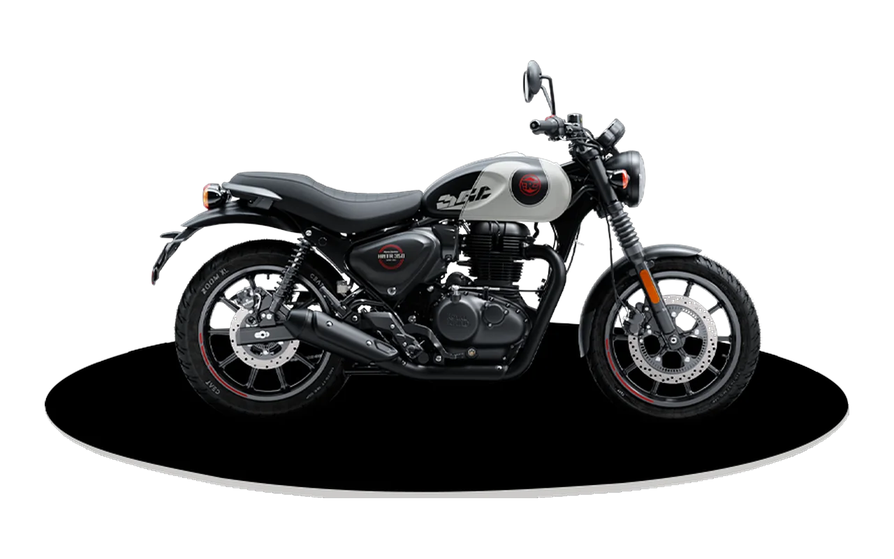 Royal Enfield Hunter 350, coloris Tokyo Black