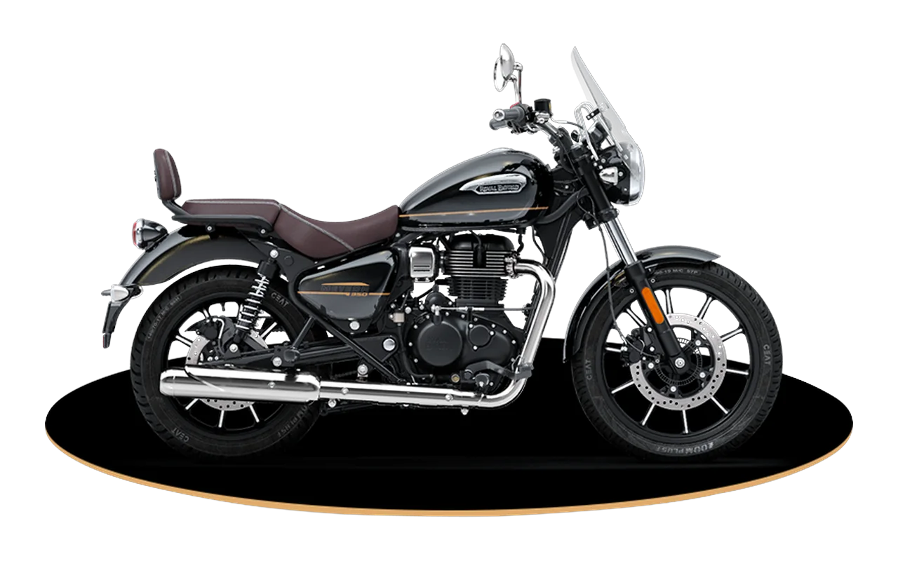 Royal Enfield Meteor 350, coloris Supernova Black