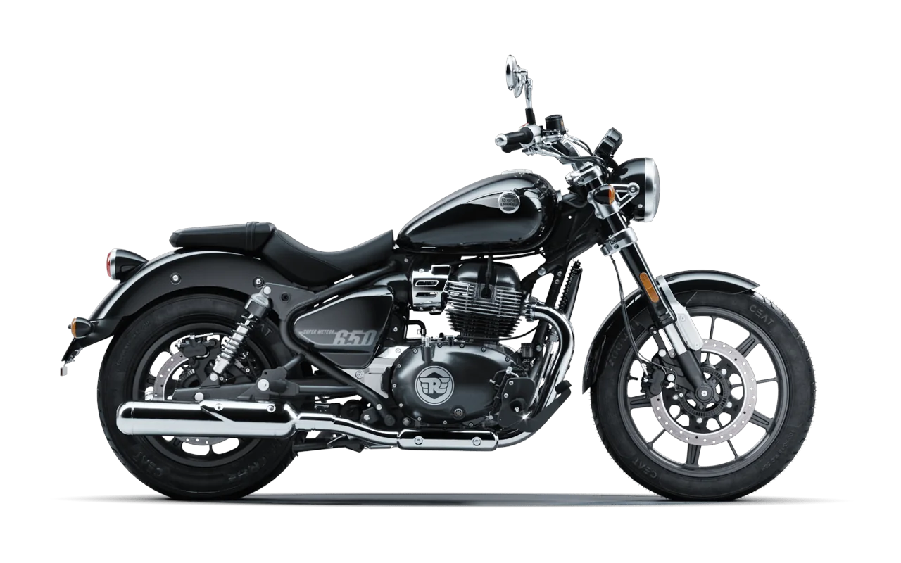 Royal Enfield Super Meteor 650, coloris Astral Black