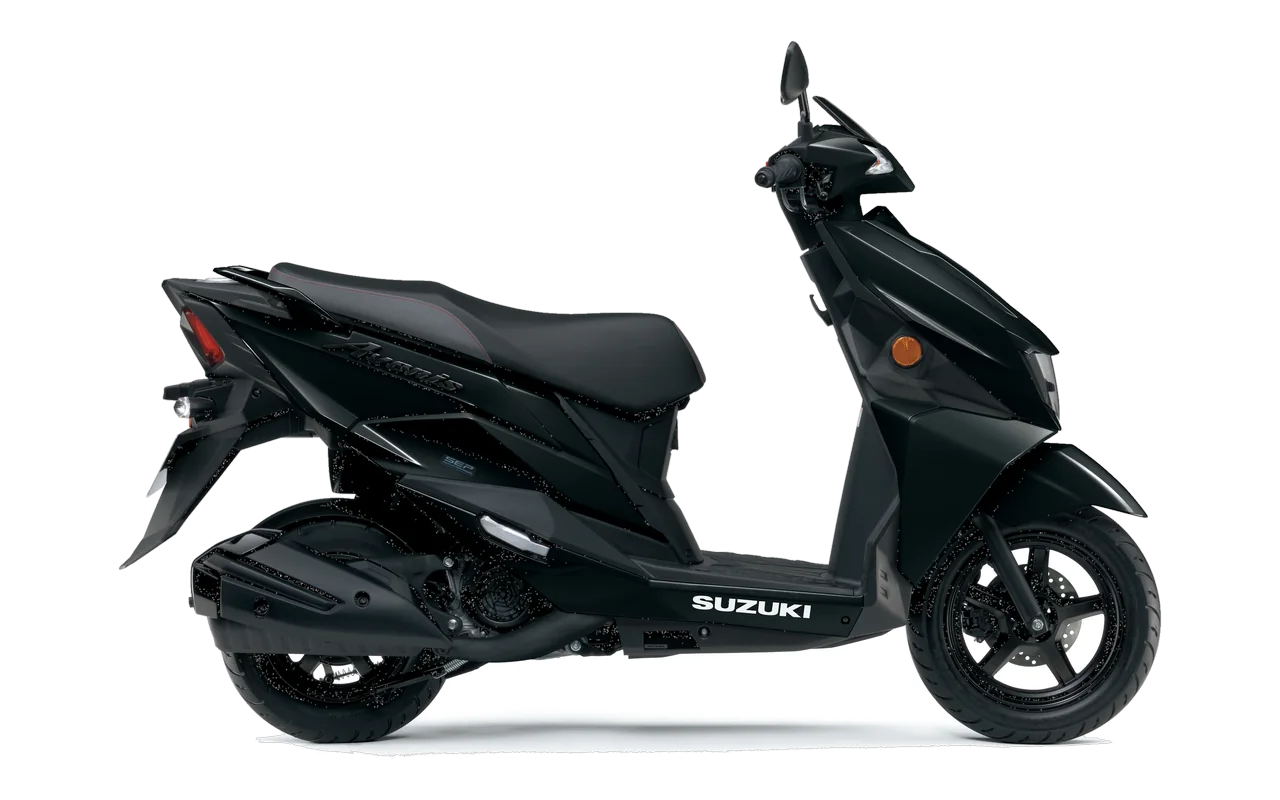 Suzuki Avenis 125, coloris Glass Sparkle Black