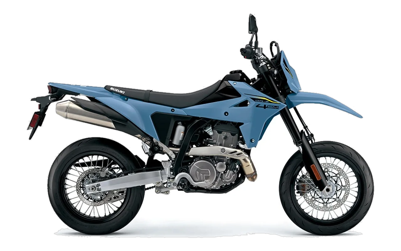 Suzuki DR-Z4SM, coloris SKY GRAY
