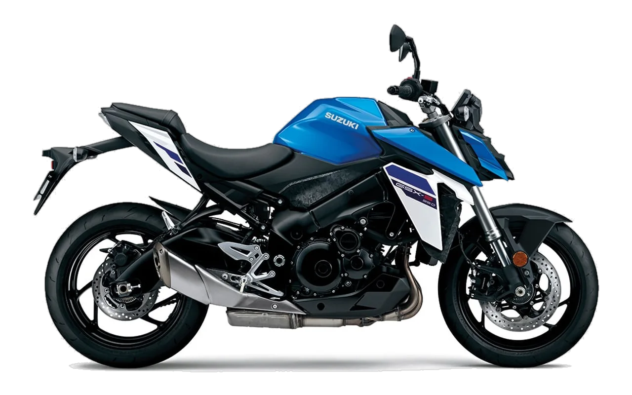 Suzuki GSX-S950, coloris Metallic Triton Blue 2025