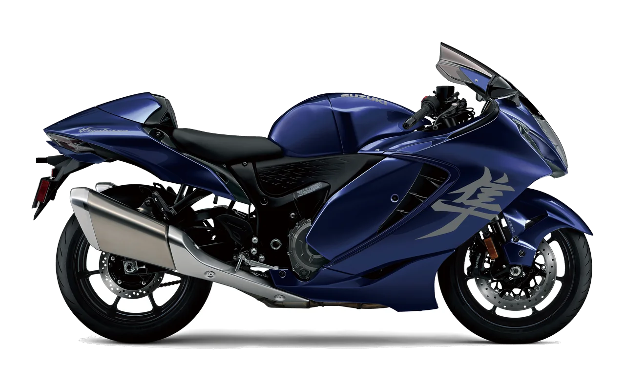 Suzuki Hayabusa, coloris Metallic Reflective Blue
