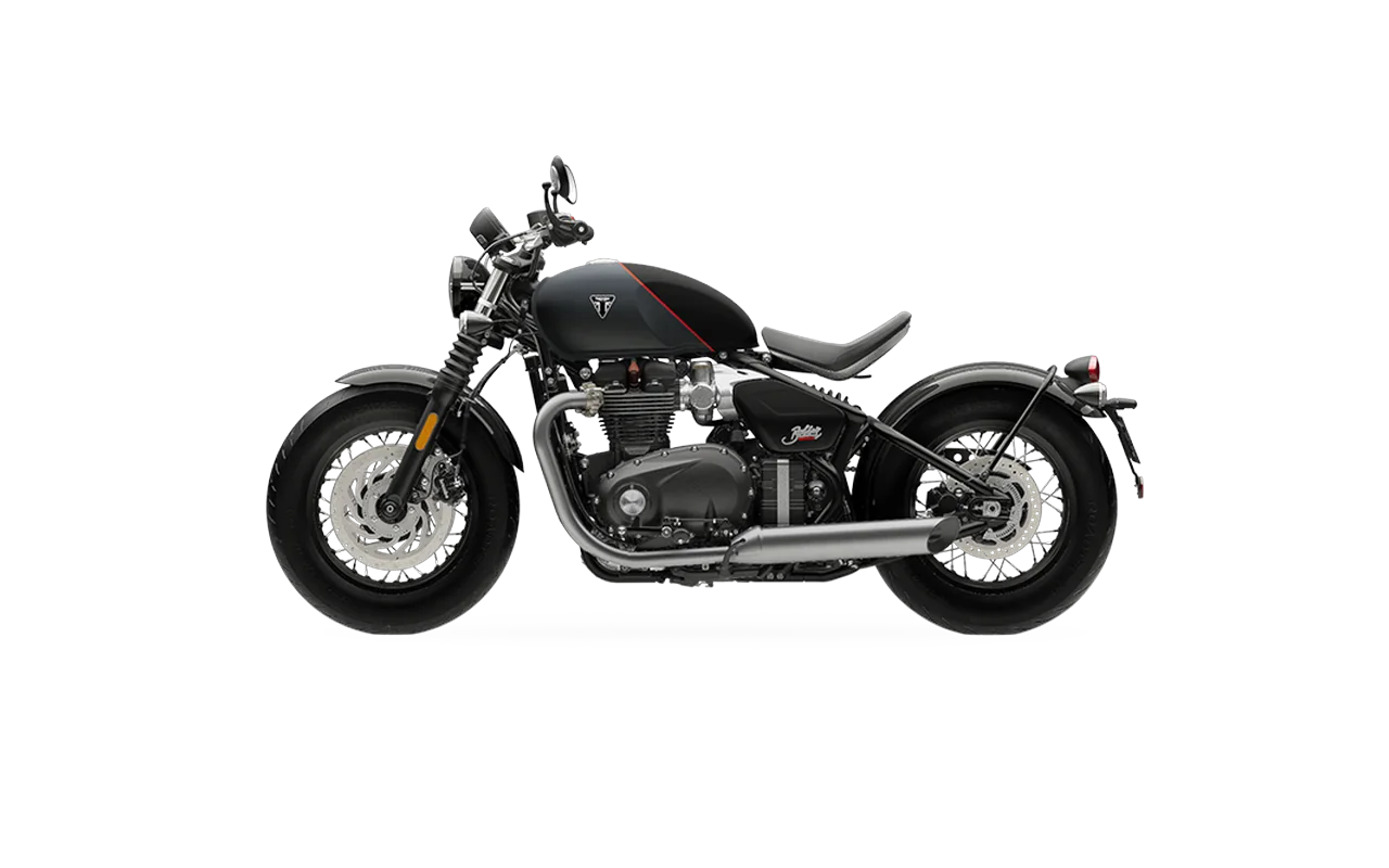 Triumph Bonneville Bobber, coloris Satin mineral grey