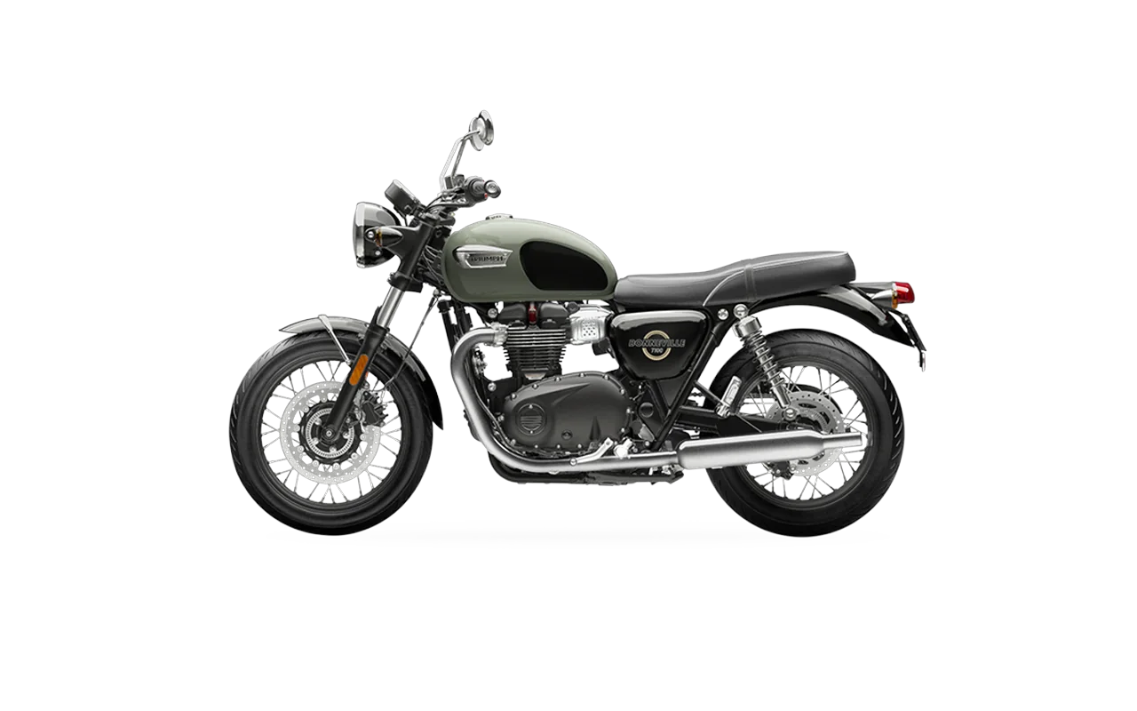 Triumph Bonneville T100, coloris Stone grey