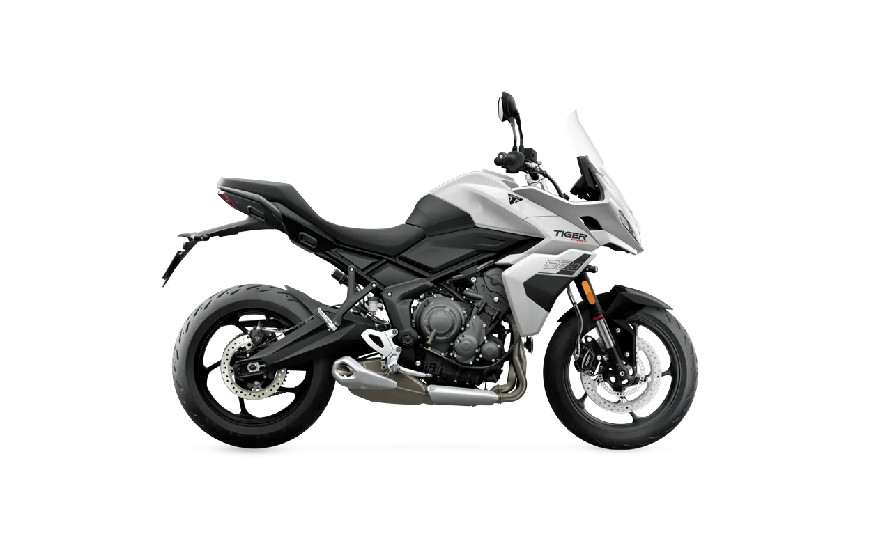 Triumph Tiger Sport 660, coloris Pure White