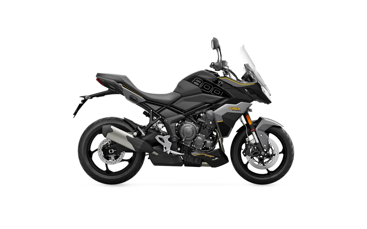 Triumph Tiger Sport 800, coloris Sapphire Black / Graphite