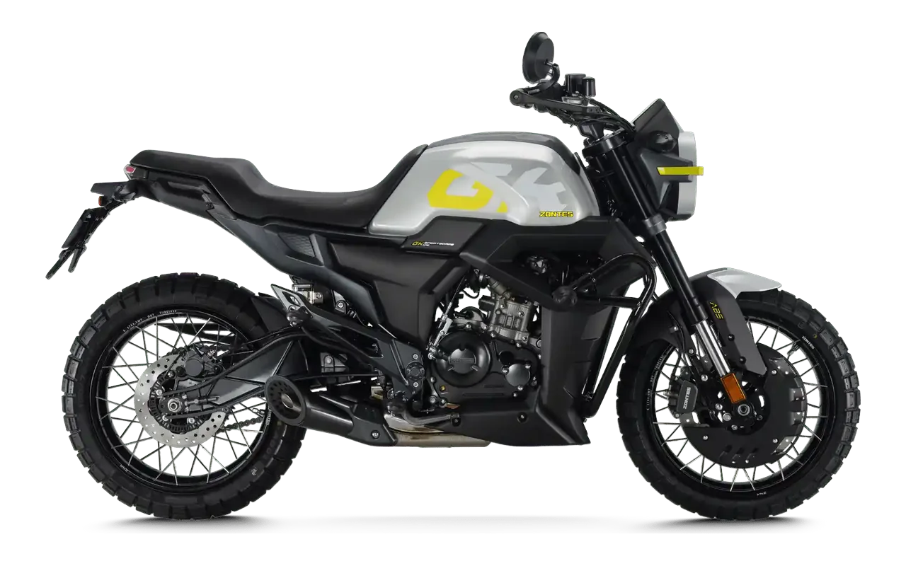 Zontes 125 GK, coloris Gris jaune