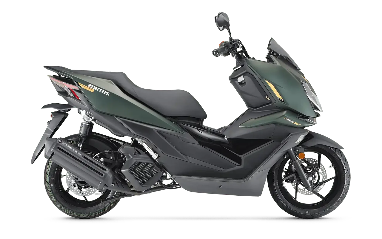 Zontes 125 X, coloris Vert